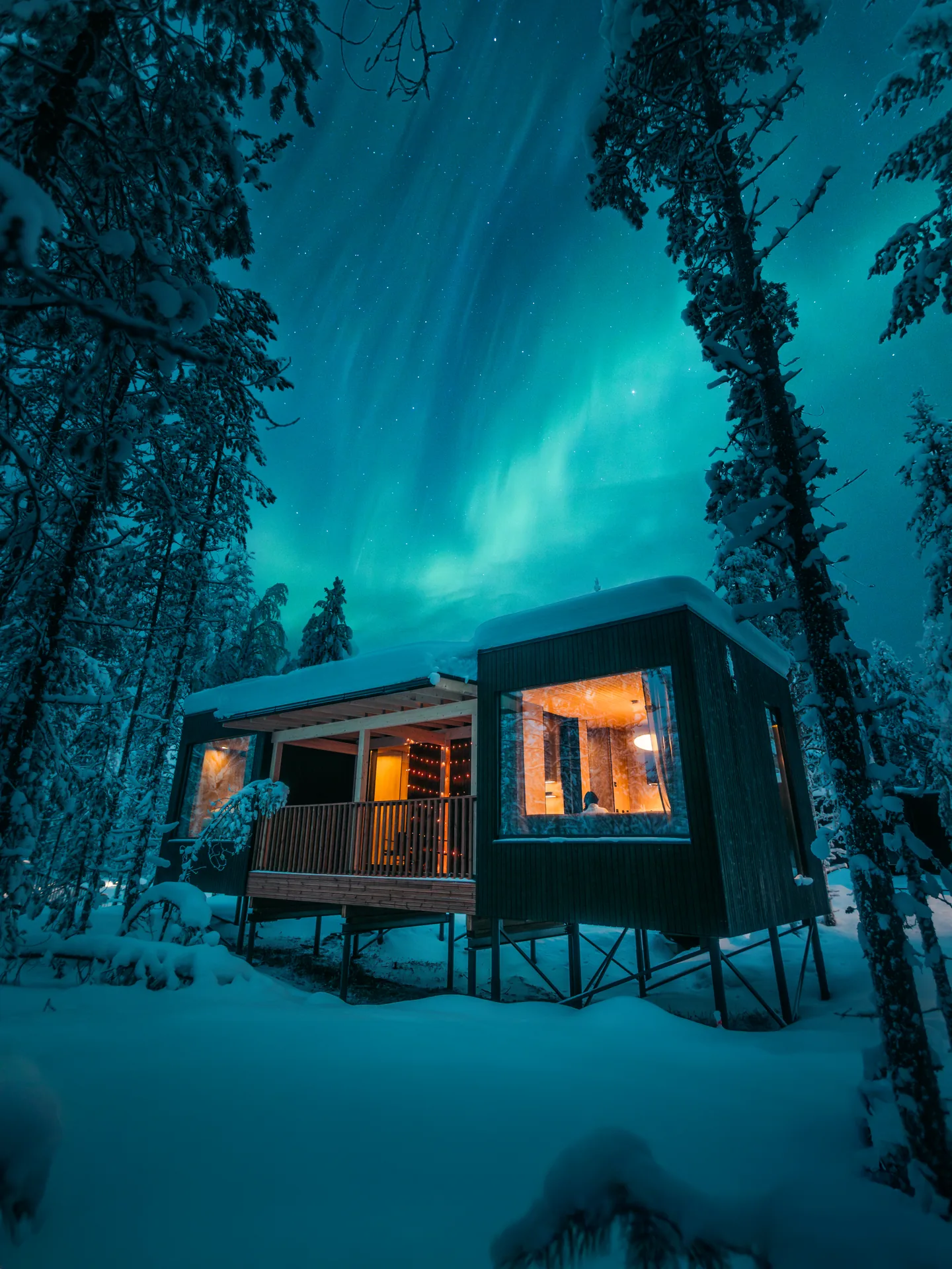 NOA Villas: packages aurora villa lapland